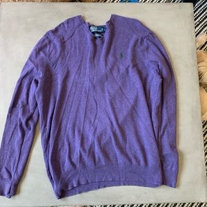 Polo Ralph Lauren - Purple Sweater (L)